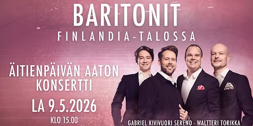 Baritonit Finlandia-talossa