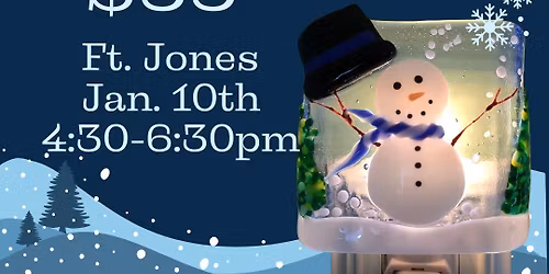 Fused Glass Night Light Workshop @ Bella of the Valley in Ft. Jones