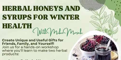 Winter Herbal Health Workshop