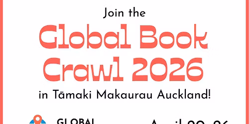 #GlobalBookCrawlNZ with Poppies Howick