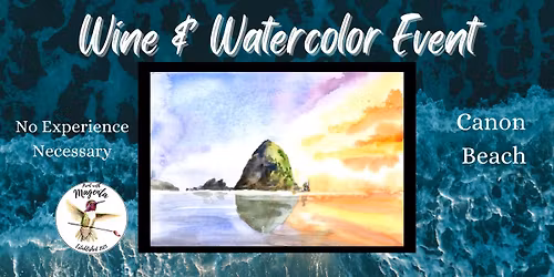 Watercolor Canon Beach