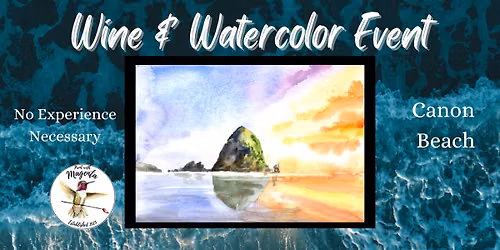 Watercolor Canon Beach