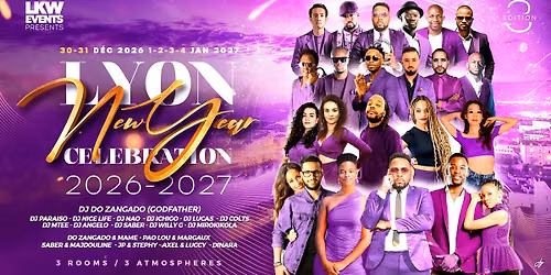  \ud83e\udd0e\u2728LYON NEW YEAR CELEBRATION ED 3\u2728\ud83e\udd0e - 3 ROOMS \/ 3 ATMOSPHERS
