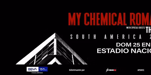 MY CHEMICAL ROMANCE en Lima (Evento Oficial)