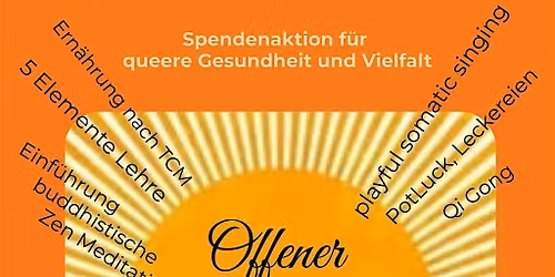Offener Ini-Tag \/Tag der offenen T\u00fcr mit - Massagen, Workshops & Community