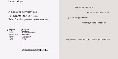 P\u00e1r(os)besz\u00e9d k\u00f6nyvbemutat\u00f3