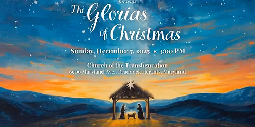 One God One Voice Choir Winter Concert: The Glorias of Christmas