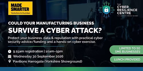 Could Your Manufacturing Business Survive a Cyber Attack?