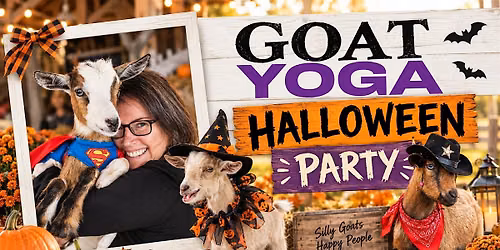 Halloween Goat Yoga at Pactamere Farm