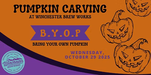 Bring Your Own Pumpkin- Pumpkin Carving!