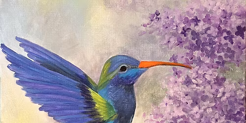 Lilac Hummingbird at Hilde's Deli
