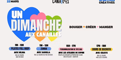 UN DIMANCHE AUX CANAILLES - Dimanche 22 Mars  