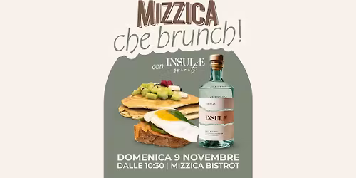 Mizzica che Brunch! con Insulae Spirits