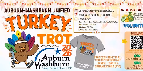USD 437 Turkey Trot 5K & Fun Run