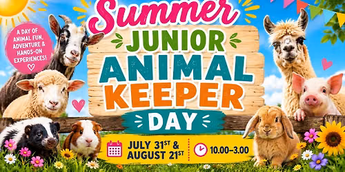 Summer Junior Animal Keeper Day