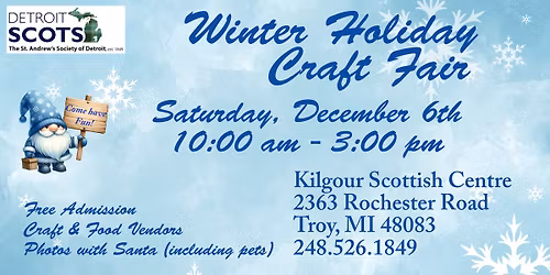 Winter Holiday Craft Fair
