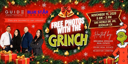 Photos with the Grinch!