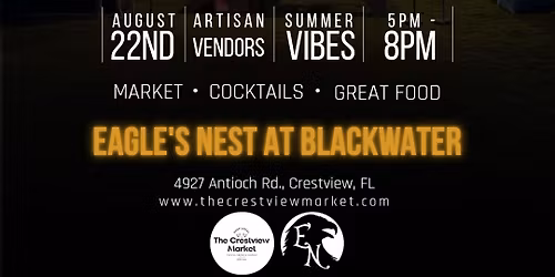 \u2728 SUMMER MARKET SERIES - August \u2728