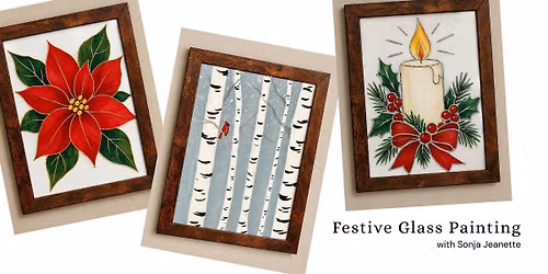 Festive Glass Painting