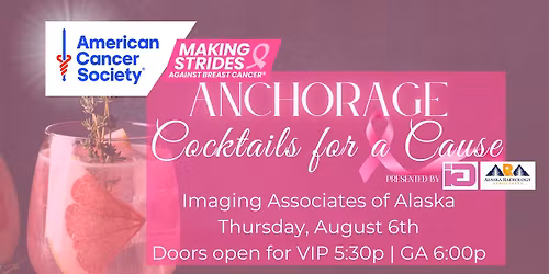 2026 Anchorage Cocktails for a Cause presented by Imaging Associates