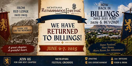 2026 Montana Renaissance Festival 