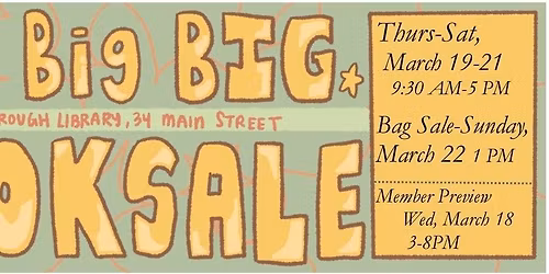 big Big BIG Booksale 2026