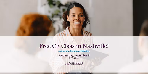 Free CE Class for Agents in Nashville Area