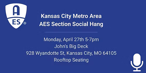 Kansas City Metro Area AES Section Social Hang