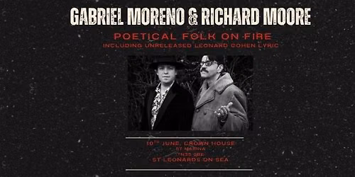 Gabriel Moreno & Richard Moore at the Crown House