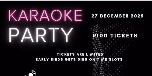 \ud83c\udfa4 KARAOKE NIGHT \u2013 UNWIND & BELT IT OUT!