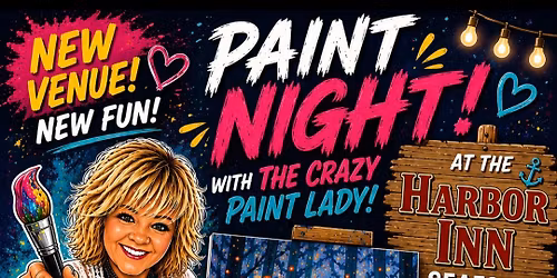 Stay Trippy Paint Night at Harbor Inn