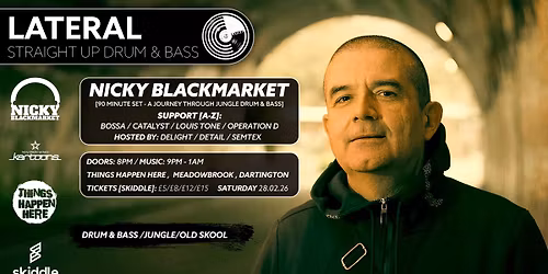 Lateral DnB Presents: Nicky Blackmarket [90 Minute Set - A Journey Through Jungle Drum & Bass]