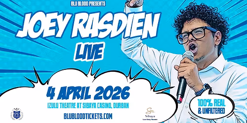 Joey Rasdien Live