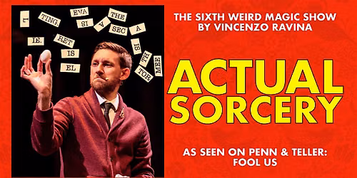 Actual Sorcery \u2013 Live Magic Show at the Bus Stop Theatre