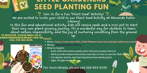 Seed Planting Fun