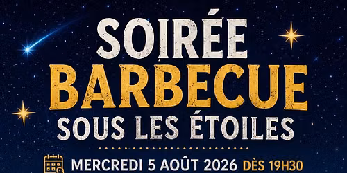 Soir\u00e9e La nuit des \u00e9toiles