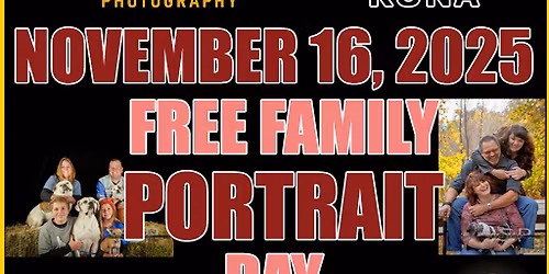 FREE FAMILY PORTAIT DAY