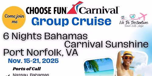Carnival Sunshine Group Cruise