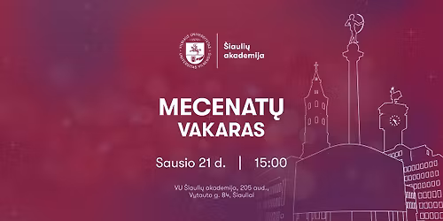 Mecenat\u0173 vakaras 2026