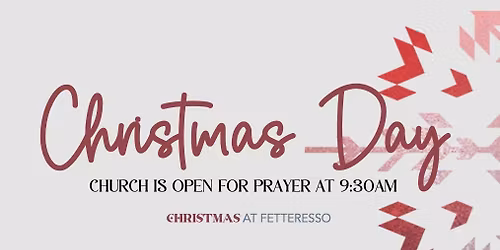 Christmas Morning Quiet Space