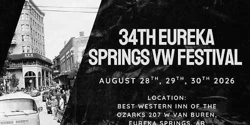 34th Eureka Springs VW Festival 