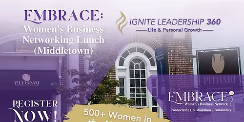 Embrace: Women's Business Networking Lunch [Middletown]