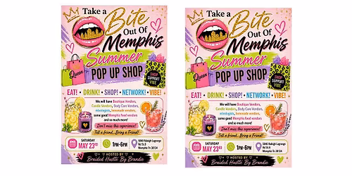 Take A Bite Out Of Memphis Pop Up Shop
