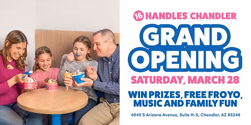 Chandler AZ Ultimate Froyo Party 🍦🎉 16 Handles GRAND OPENING