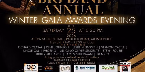 UNK Big Band - Gino Oliver Foundation Show