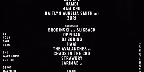 WHP x Eat Your Own Ears