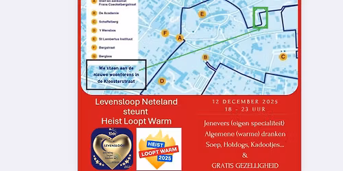 Heist Loopt Warm met Levensloop Neteland