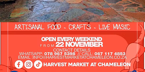 Harvest market at chameleon 