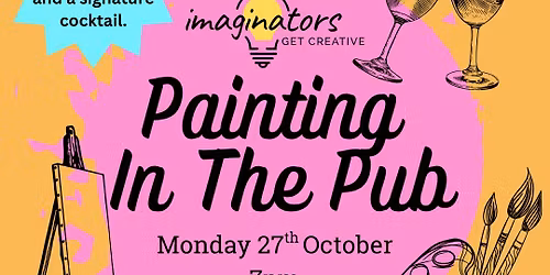 Painting In The Pub - Winsford - \ud83c\udfa8 Autumnal Highland Cow