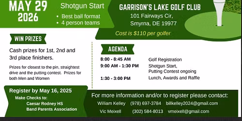 Joe Calgano Memorial Golf Tournament 